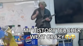 History Teacher's Guitar Performance of 50 Cent's "Candy Shop” for His Students Has People Impressed