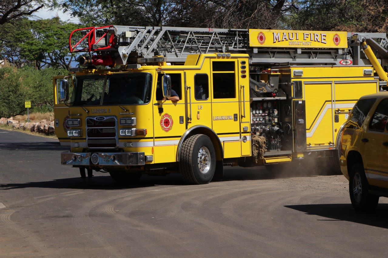 Maui Fire on scene, investigating another Waiehu fire