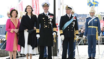 Denmark's new monarchs visit Sweden on first official trip abroad