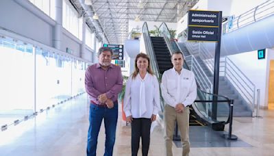 Sostiene mesa de trabajo para reactivar Aeropuerto de Cuernavaca