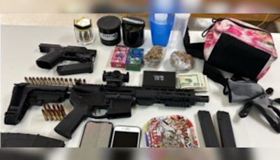 Two arrested after New Orleans traffic stop leads to drug, weapon bust
