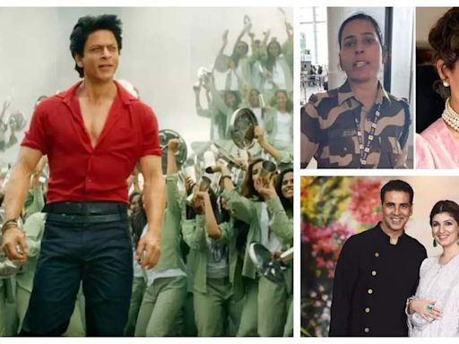 ...Constable who 'slapped' Kangana Ranaut still suspended, Shah Rukh Khan's 'Jawan' to release in Japan on November 28, Akshay Kumar on his affairs before marrying Twinkle...