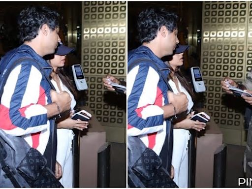 WATCH: Aryan Khan and Suhana Khan make for stylish brother-sister duo as they jet off from Mumbai airport