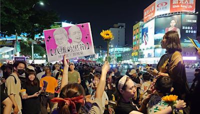 太陽花再現高雄街頭 3500人「路過」中央公園反對國會擴權