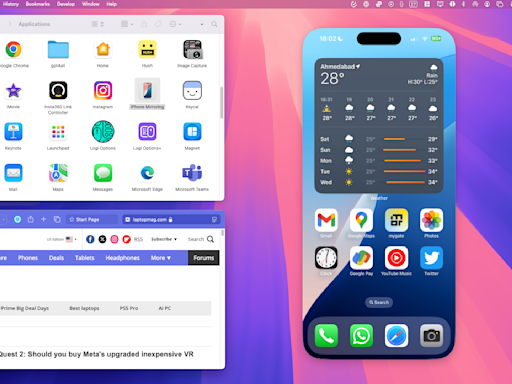 iPhone Mirroring changed how I use my MacBook and iPhone — here's how it works