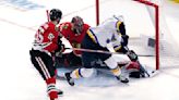 Jake Neighbours scores 2 goals as St. Louis Blues beat Chicago Blackhawks 4-2