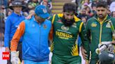 Watch: India's Robin Uthappa helps a 'limping' Misbah-ul-Haq of Pakistan during WCL final | Cricket News - Times of India