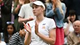 Elena Rybakina through to Wimbledon quarter-finals after Anna Kalinskaya retires injured