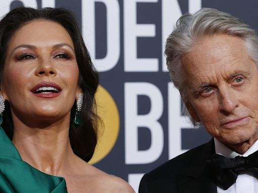 Catherine Zeta-Jones compartió una provocativa foto de cumpleaños para Michael Douglas