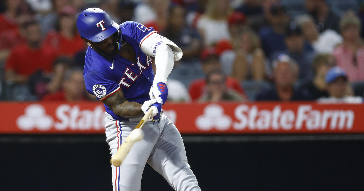 Adolis García's HR in 8th inning gives Rangers 5-4 victory over Angels and extends win streak to 5