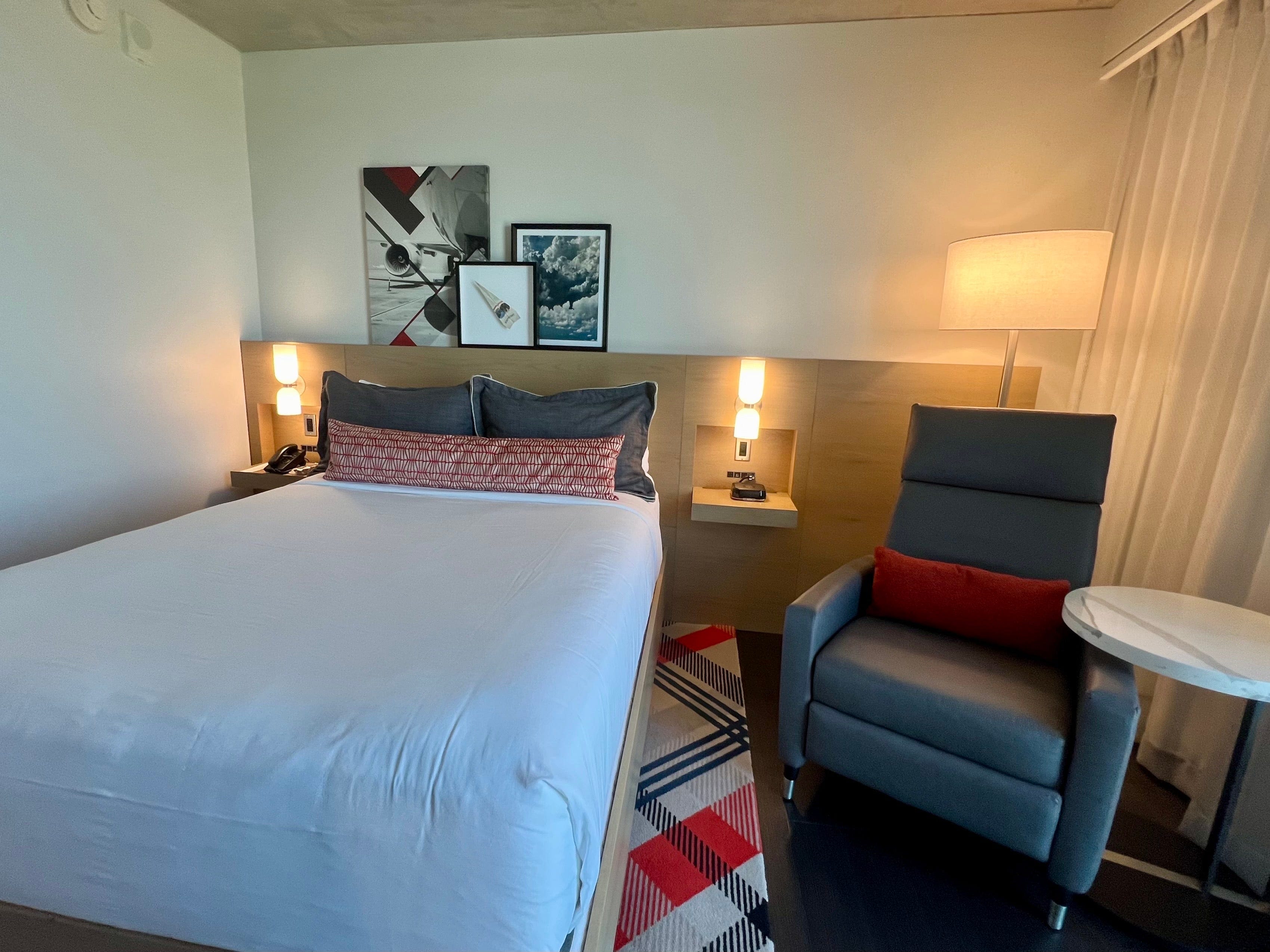 I toured American Airlines' 600-room, employees-only hotel with a pool and gym — see inside Skyview 6