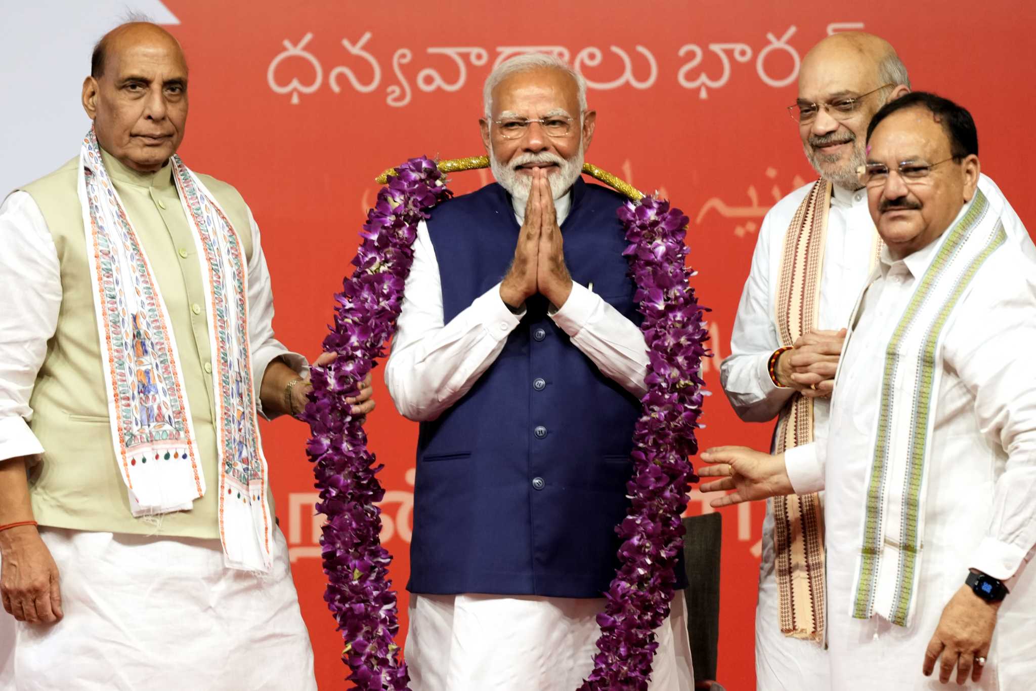 India's Modi elected as leader of coalition and set to form new government