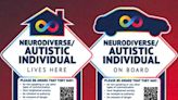 Mission RCMP offer neurodiversity stickers for cars, homes