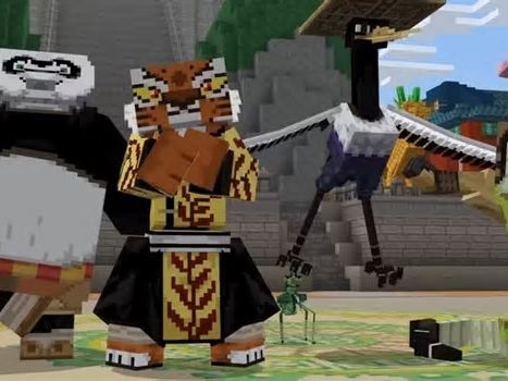 Minecraft lanza su nuevo DLC de Kung Fu Panda