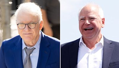 Steve Martin says he declined to play Tim Walz on ‘SNL’ because he’s ‘not an impressionist’