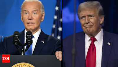 'Great job, Joe': How Trump reacted to Biden's gaffe at press conference - Times of India