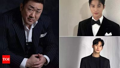 Ma Dong Seok leads May's Actor Brand Reputation Rankings; Byeon Woo Seok and Kim Soo Hyun follow suit | - Times of India
