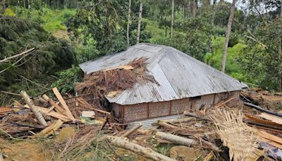 Papua New Guinea says over 2,000 people buried in landslide