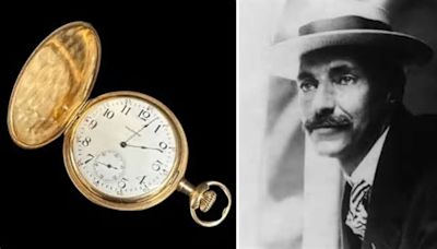 El reloj de bolsillo de oro del pasajero más rico del Titanic fue subastado por un precio récord