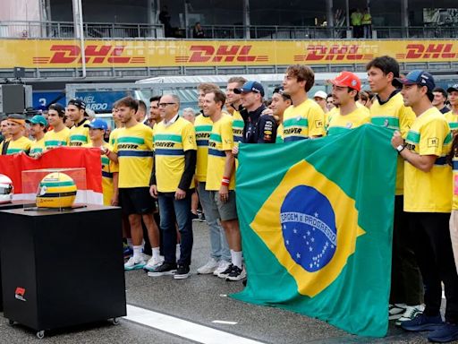 El emotivo homenaje de Fernando Alonso a Ayrton Senna en Imola: “Tuvo mucho impacto y fue una inspiración”