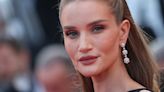 Rosie Huntington-Whitely Exposed Her Undies With A Goth Girl Twist