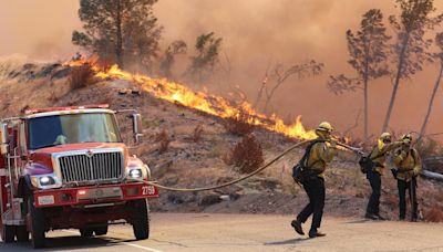 California wildfire now fourth largest in state history, hot weather offers no relief