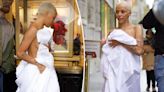 Doja Cat wears nothing but a bedsheet for pre-Met Gala outing: ‘What in the Bed Bath & Beyond is going on’