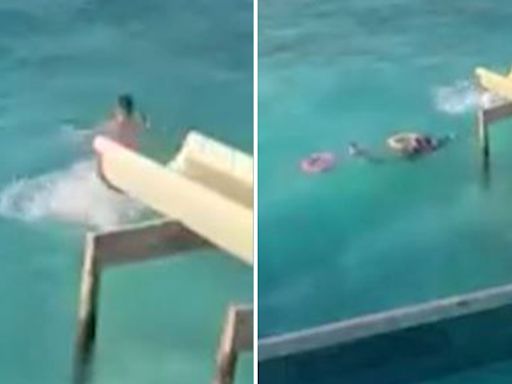 Incredible moment hero former Real Madrid star rescues couple from drowning