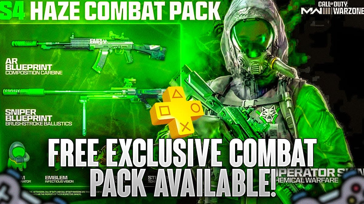 Call Of Duty Offers Free Combat Pack For PS Plus Subscribers