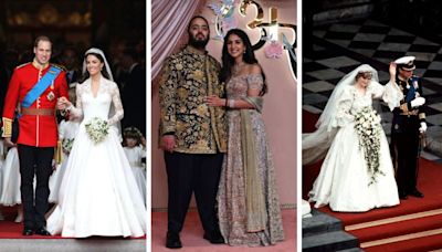 Anant Ambani and Prince Charles's nuptials: Inside the top 5 most expensive weddings of all time