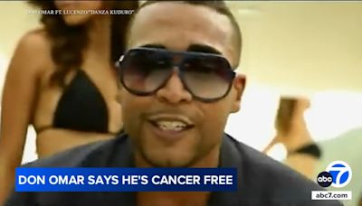 Reggaeton star Don Omar says he's cancer-free a day after revealing diagnosis