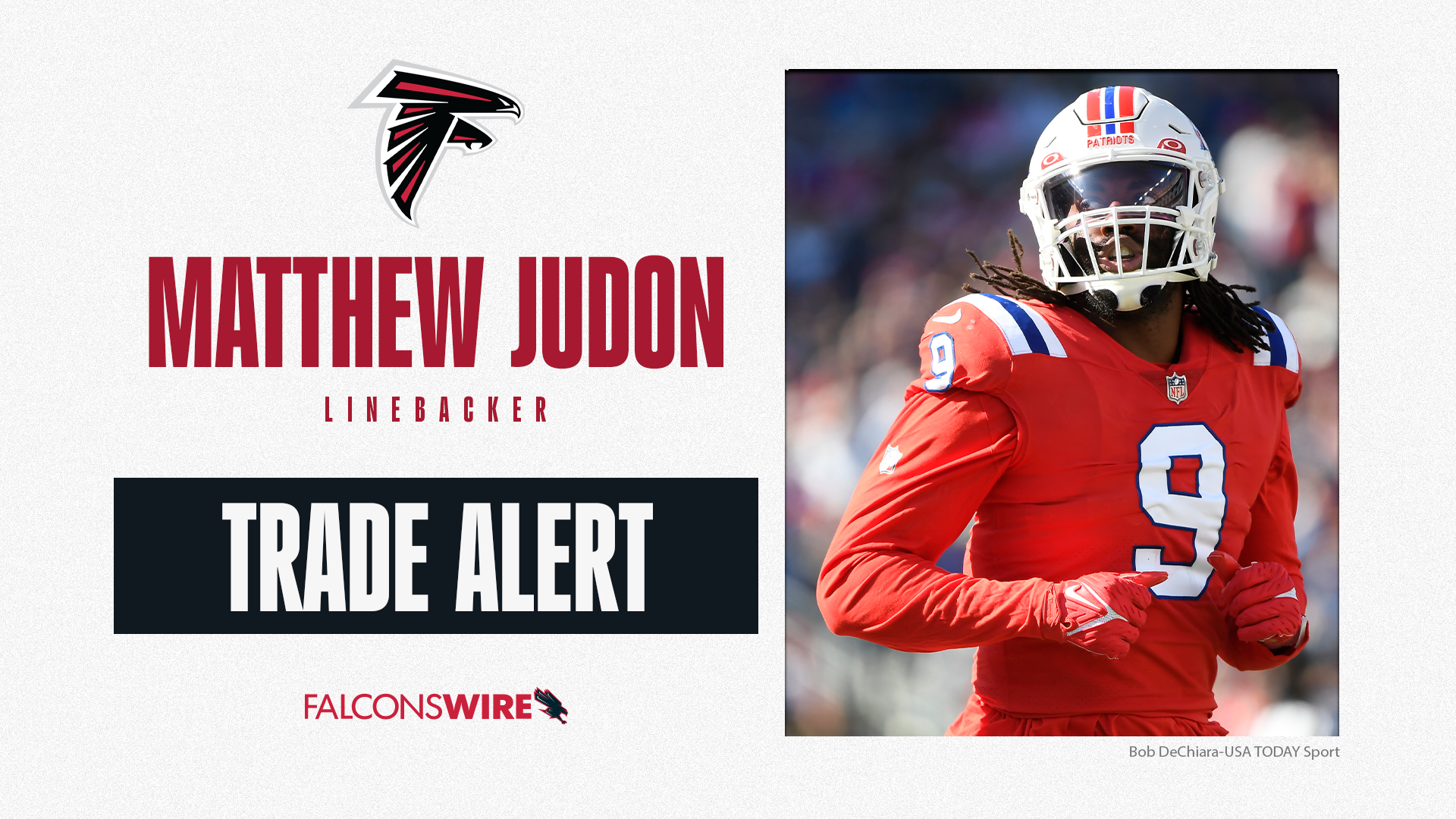 Falcons Twitter celebrates trade for Patriots EDGE Matthew Judon