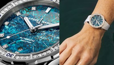 雅典錶把珊瑚礁放上錶盤！矽孔雀石打造潛水錶每只都是獨一無二 - 自由電子報iStyle時尚美妝頻道