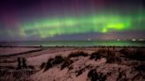 A powerful eruption on the sun could create widespread auroras tonight