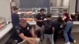 Investigation launched after video shows Texas officer slamming student into a lunch cart