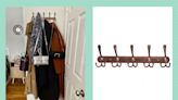 I Only Have One Closet, so I Turned a Wall Into a Coat Rack with This $17 Amazon Find