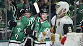 Stars first to hold serve at home, beat Knights 3-2 in Game 5 for series lead in NHL playoffs