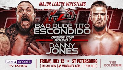 Bad Dude Tito y Danny Jones se enfrentarán en las próximas grabaciones de MLW para beIN Sports