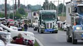 380 trucks participated in the 35th Mother's Day Truck Convoy in Manheim this weekend