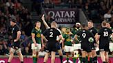 Los All Blacks sufrieron la mayor goleada de su historia y expulsaron a una de sus figuras en el test match contra Sudáfrica