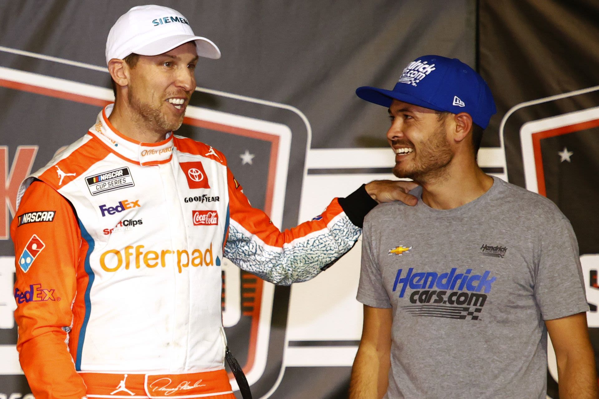 Unique Rivalry Molds Denny Hamlin, Kyle Larson as Championship Favorites