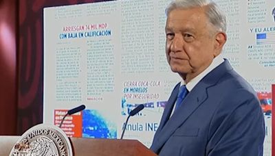 AMLO minimiza el cierre de Coca-Cola en Morelos por violencia: “La gente está feliz”