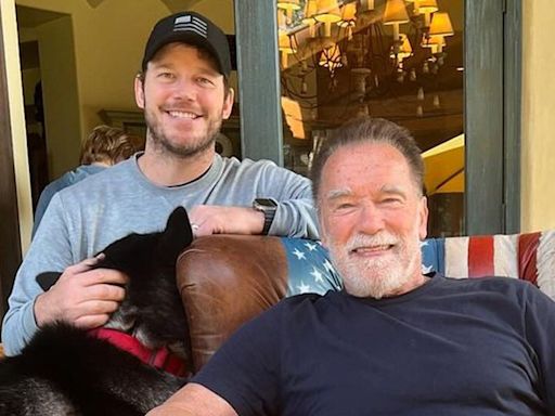 Arnold Schwarzenegger Is in Grandfather Mode in Chris Pratt’s Birthday Tribute: ‘Looking Forward to Another Year of Sage Advice’