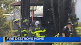 Fire tears through mobile home off Route 422 in Amity Township