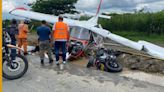 Murió el motociclista que resultó herido con una avioneta en una aeropuerto del Valle del Cauca