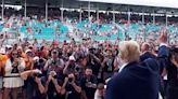 Formula 1 Crowds Cheer As Donald Trump Arrives, Chant ‘USA! USA!’