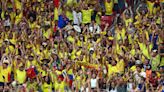 Colombia es local en Charlotte: así fue el banderazo de los hinchas de la Tricolor previo al partido contra Uruguay