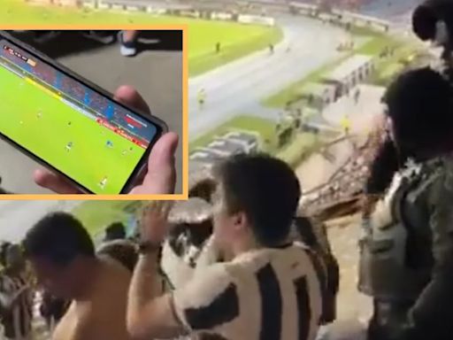 Hinchas de Botafogo en Barranquilla tuvieron que ver el partido en un celular: la policía los sacó antes de tiempo