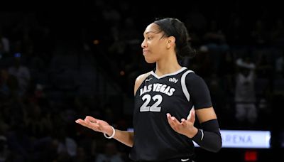 Column: WNBA superstar A’ja Wilson — channeling her inner Michael Jordan — took a slight and turned it into greatness