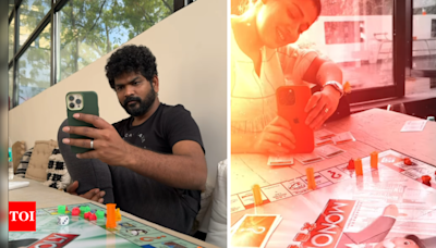 Nayanthara and Vignesh Shivan play Monopoly as they enjoy a rainy morning in Chennai | Tamil Movie News - Times of India